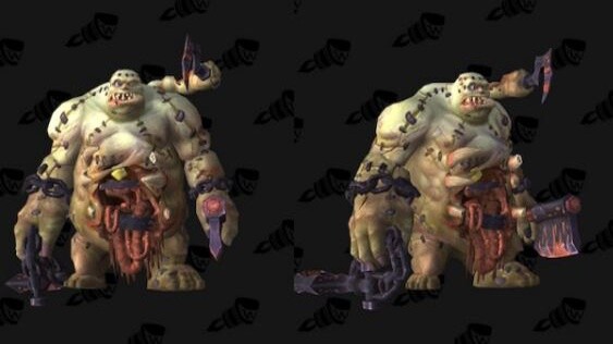 World of Warcraft: Legion bekommt mit Patch 7.2 ein neues Modell der untoten Monstrosität (Quelle: wowhead.com).