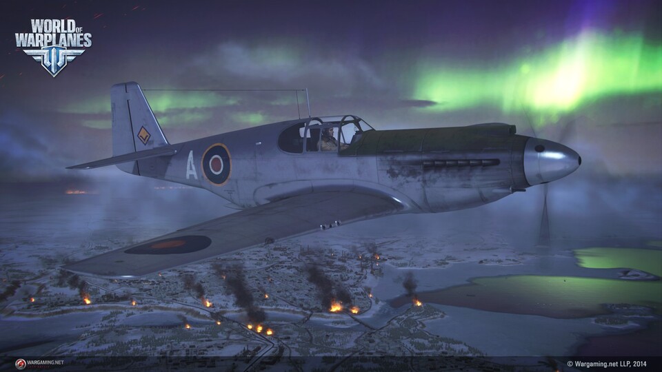 Mit der Version 1.4 gibt es erstmals auch ein Nachtszenario in World of Warplanes.