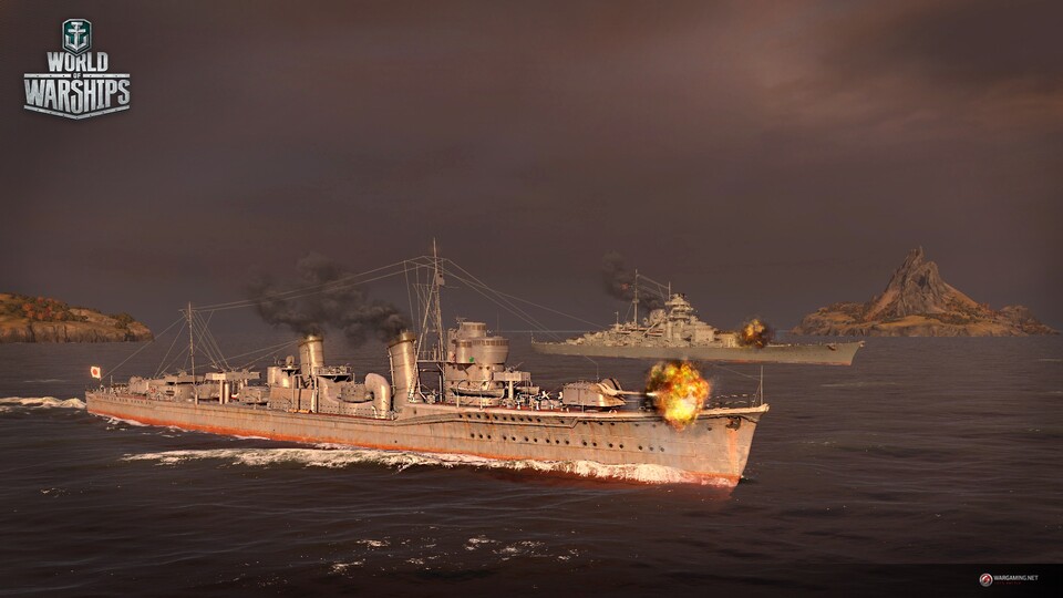 Am Ende von Projekt R bekommen 2.000 Spieler von World of Warships einen besonderen Zerstörer.