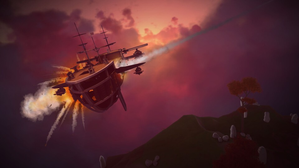 Worlds Adrift setzt auf Erkundung und umfangreiches Crafting, darunter eigene Schiffe. 