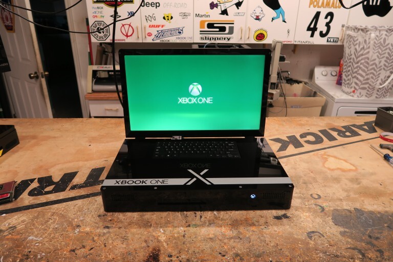 Xbook One X - Ein Hybrid aus Xbox One X und Laptop.