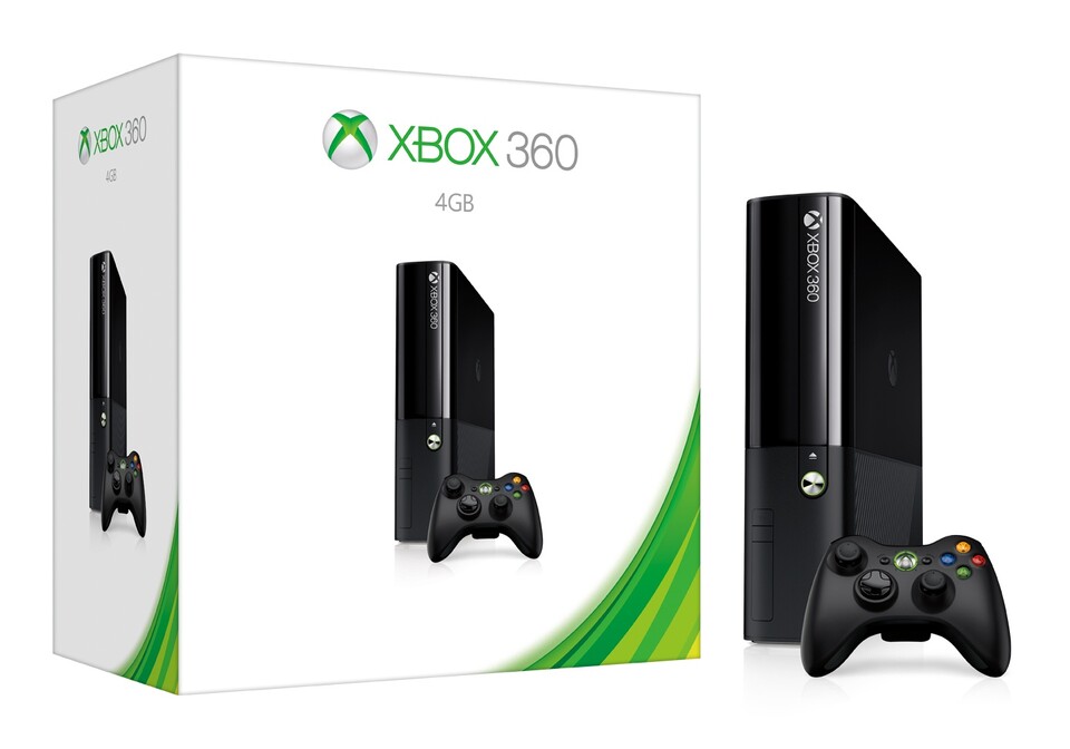 So soll die neue Xbox 360 Konsole aussehen - das Design erinnert deutlich an die Xbox One. 