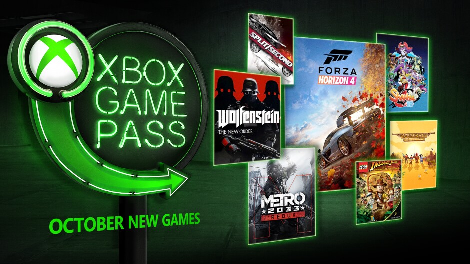 Xbox Game Pass im Oktober