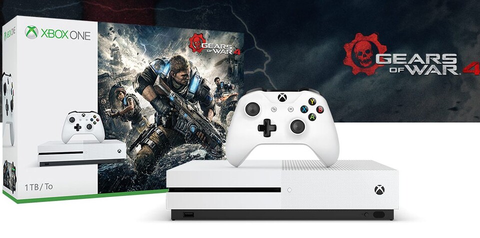 Die Xbox One S 1TB ist bei Saturn im Bundle mit Gears of War 4 günstiger zu erhalten.
