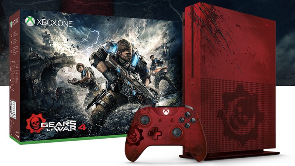 Xbox One S Gears of War 4 Limited Edition Bundle (2TB)