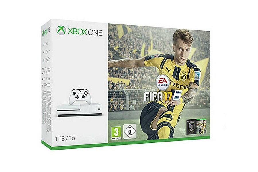 Das Xbox One S Gamescom Bundle enthält neben der Konsole auch FIFA 17 - das damit sogar vor offiziellem Release spielbar ist.