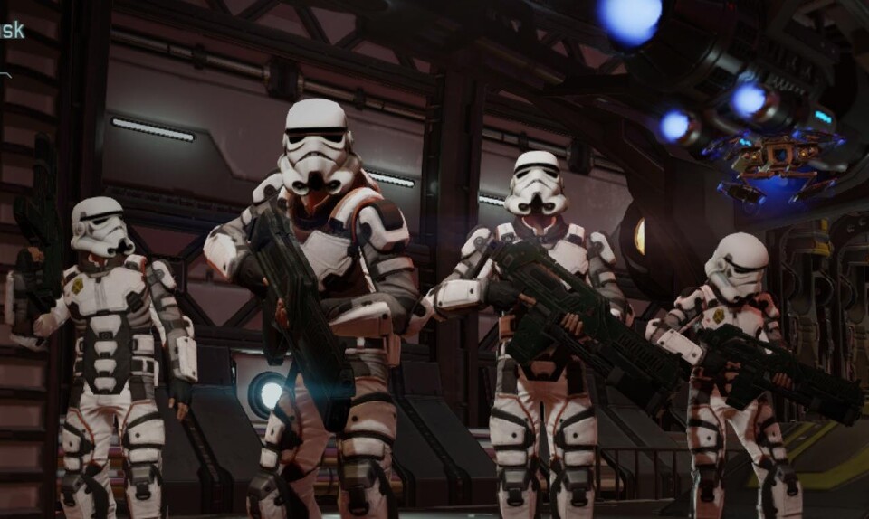 Die XCOM 2 Mod »Star Wars Helmet« verwandelt den eigenen Einsatztrupp in Stormtrooper. Hoffentlich nicht mit deren Trefferkünsten.