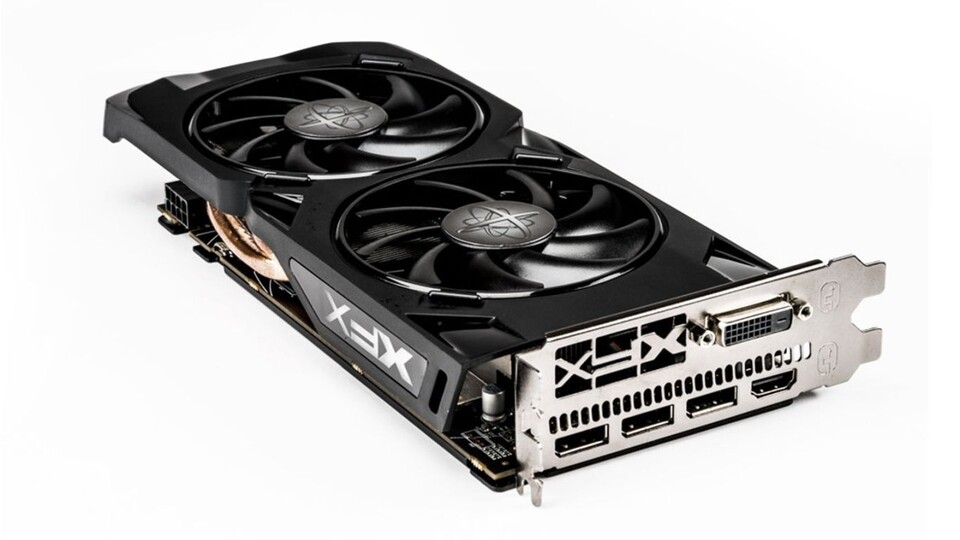 Die XFX RX-480P8LFB6 mit AMDs Radeon RX480-GPU bringt genug Leistung fürs Gaming in Full-HD.