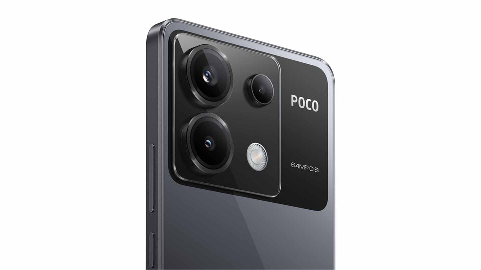 Durch sein ansprechendes Kamerainsel-Design wirkt das Poco X6 noch viel edler.