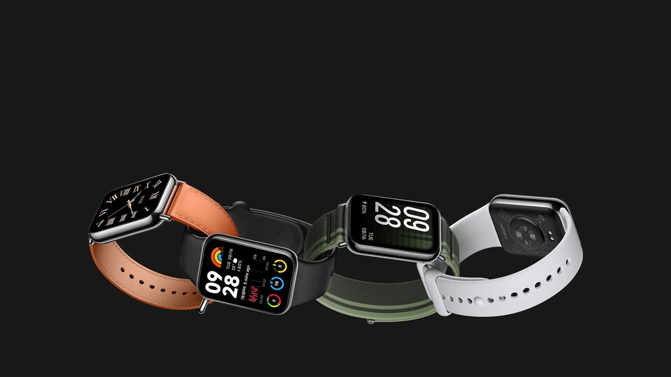 Ihr könnt euch jederzeit individuelle Bänder an eure Smartwatch von Xiaomi nachbestellen.