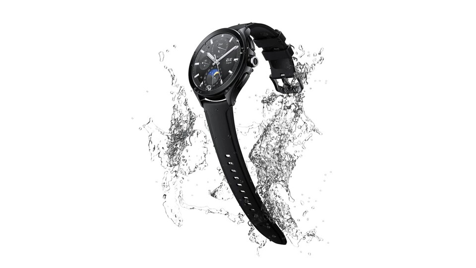 Wasserresistent bis zu 5ATM: Die Xiaomi Watch 2 Pro ist wahrlich mit allen Wassern gewaschen!