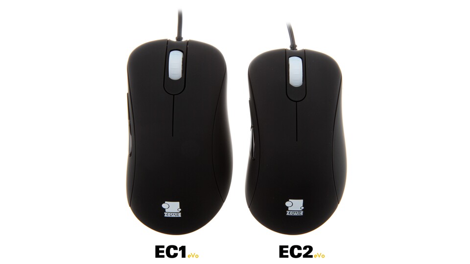 Wem die Zowie EC2 eVo zu klein ist, kann zur EC1 eVo greifen. Bis auf die Größe ist die baugleich mit der EC2.