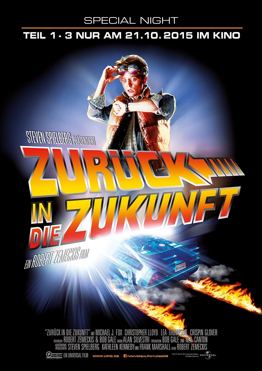 Die drei »Zurück in die Zukunft«-Filme am 21. Oktober in HD-Qualität im Kino erleben.