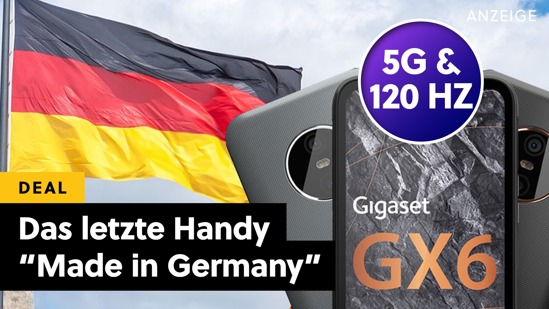 Es gibt ein Handy aus Deutschland das fast unzerstörbar ist 120Hz