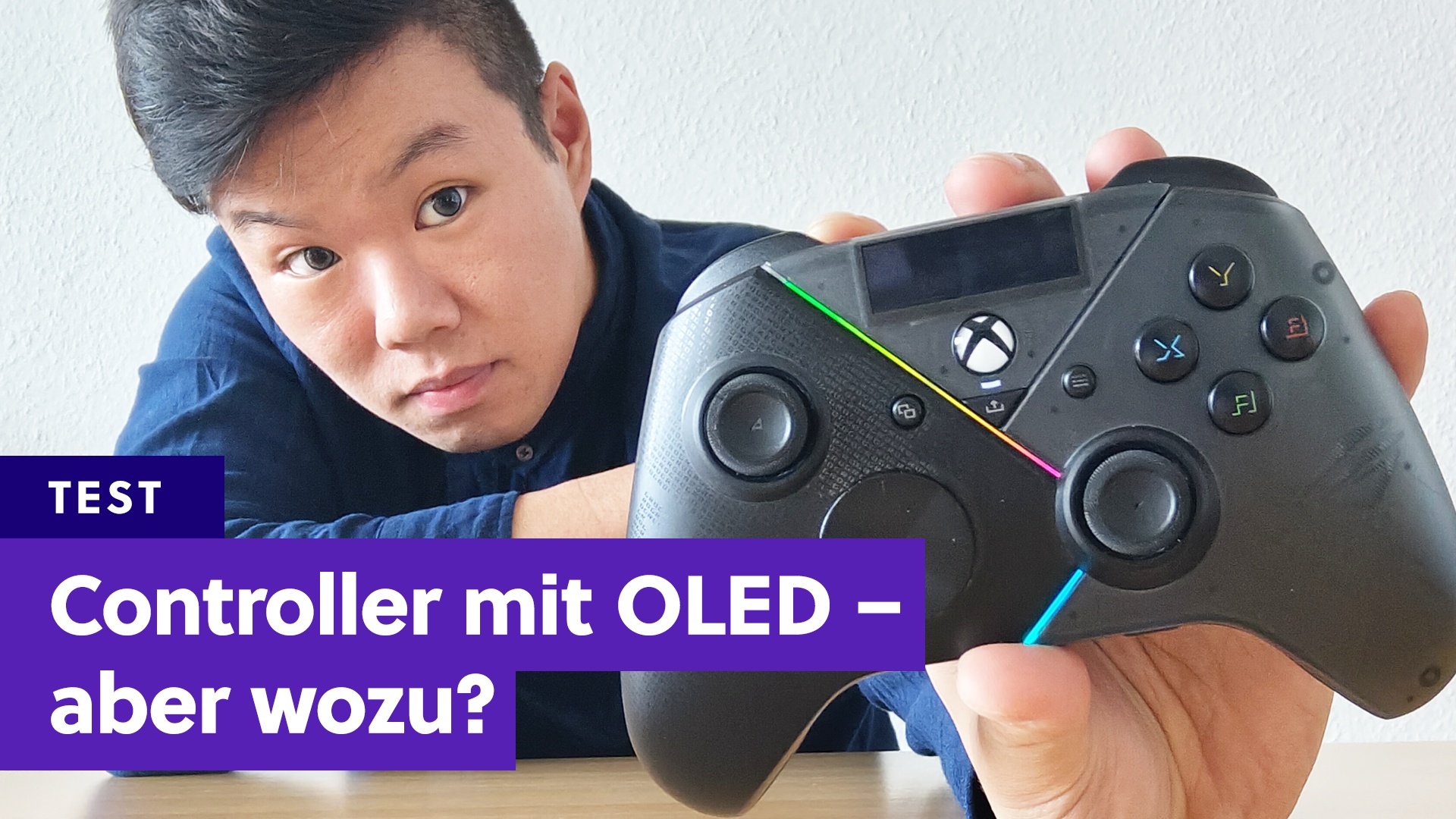 Besser Als Der Xbox Controller Dank OLED Bildschirm Der Asus ROG