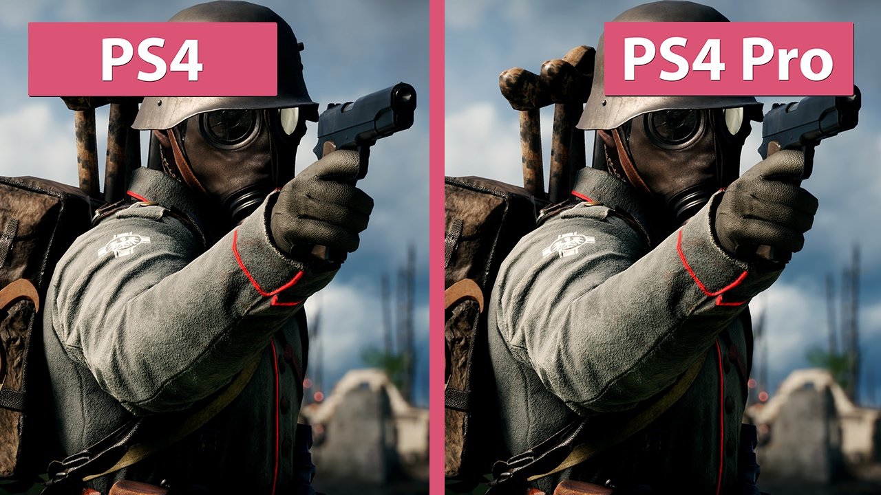 Battlefield 1 - PS4 und PS4 Pro im Vergleichs-Video