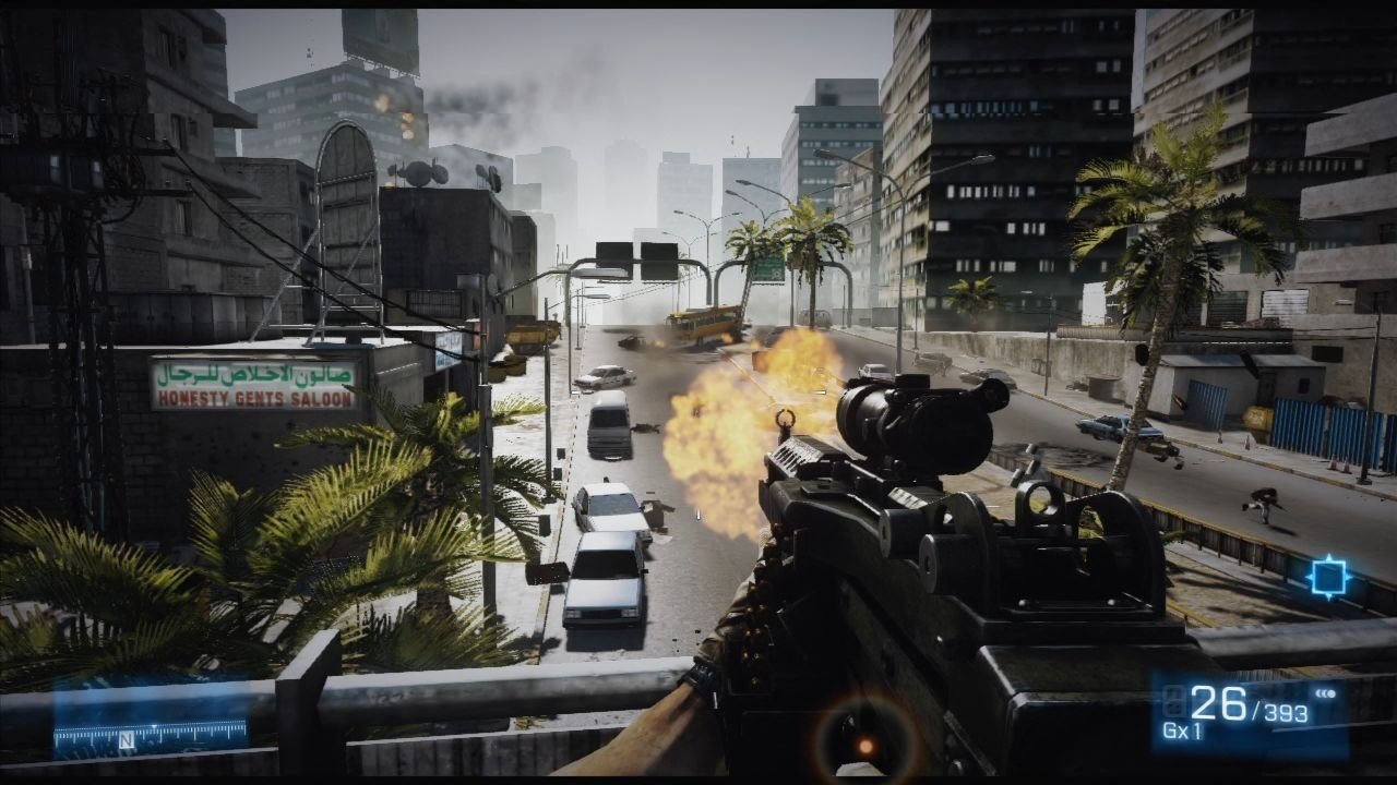 Battlefield 3 - Test-Video der Singleplayer-Kampagne für Xbox 360 und PlayStation 3.