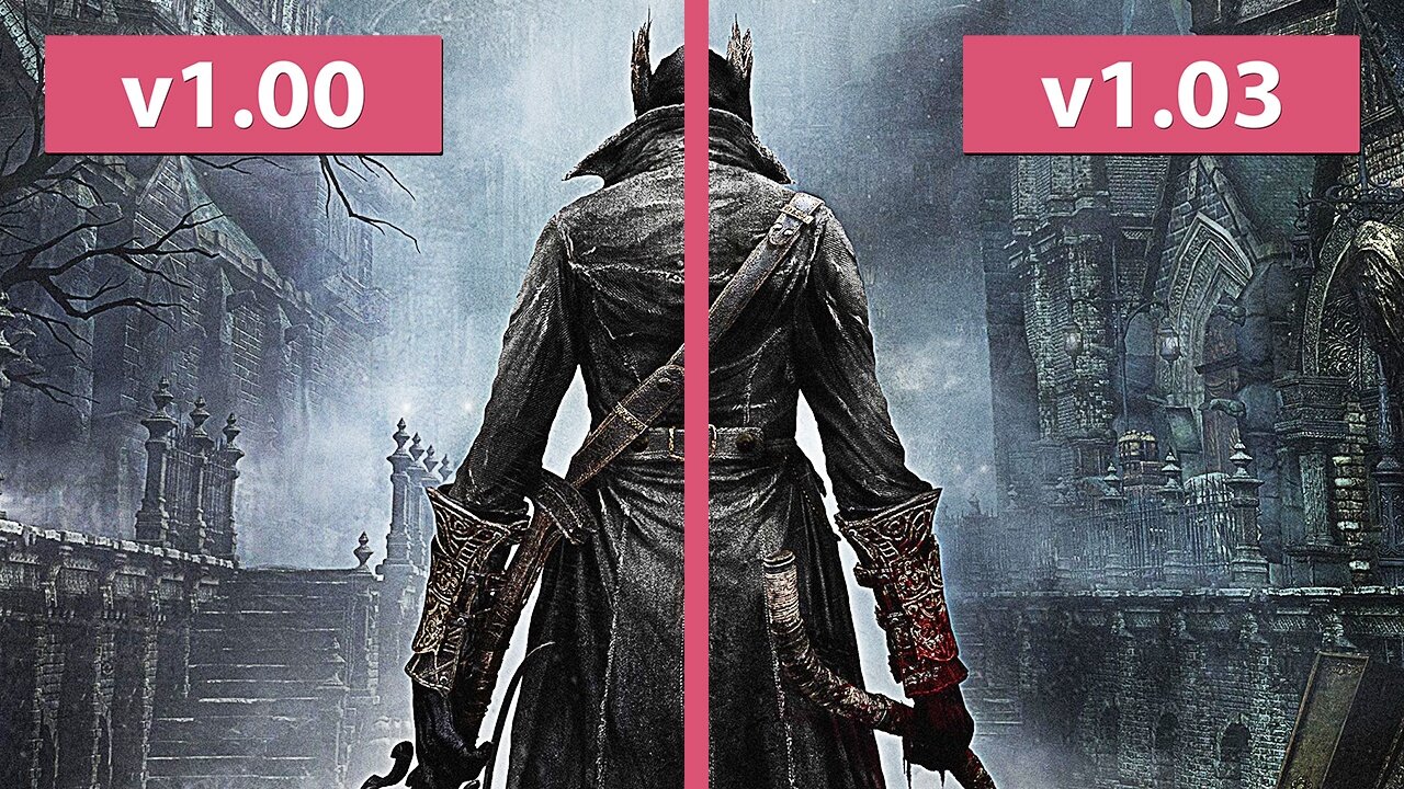 Bloodborne - Ladezeitenvergleich vor und nach Patch 1.03 der digitalen Download Version