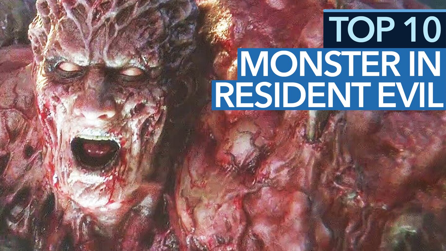 Dein schlimmster Albtraum - Video: Die 10 widerlichsten Monster aus Resident Evil