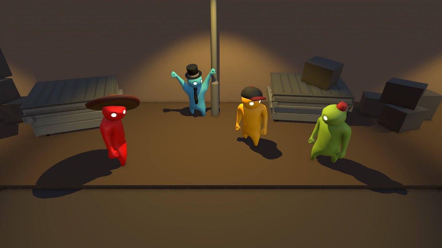 Gang Beasts - Gameplay-Trailer aus der Alpha des Brawlers