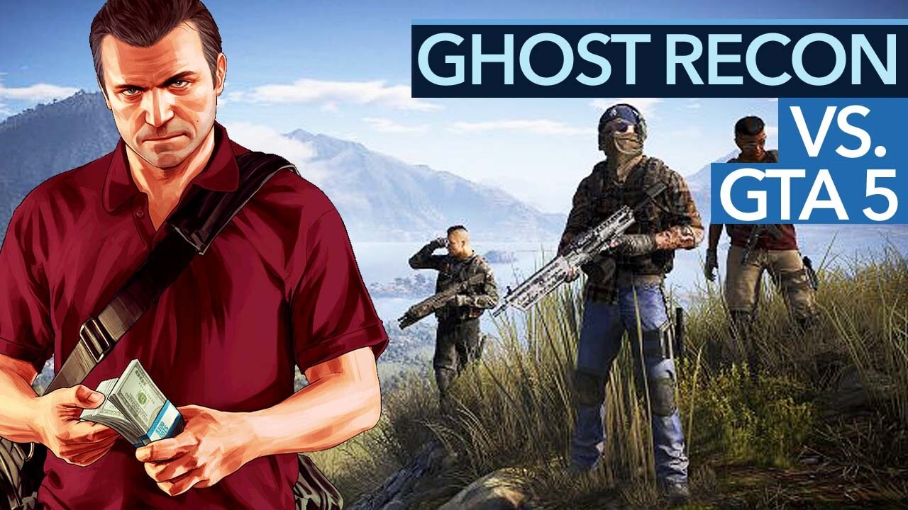 Ghost Recon: Wildlands gegen GTA 5 Online - Video: Was sind die Unterschiede?