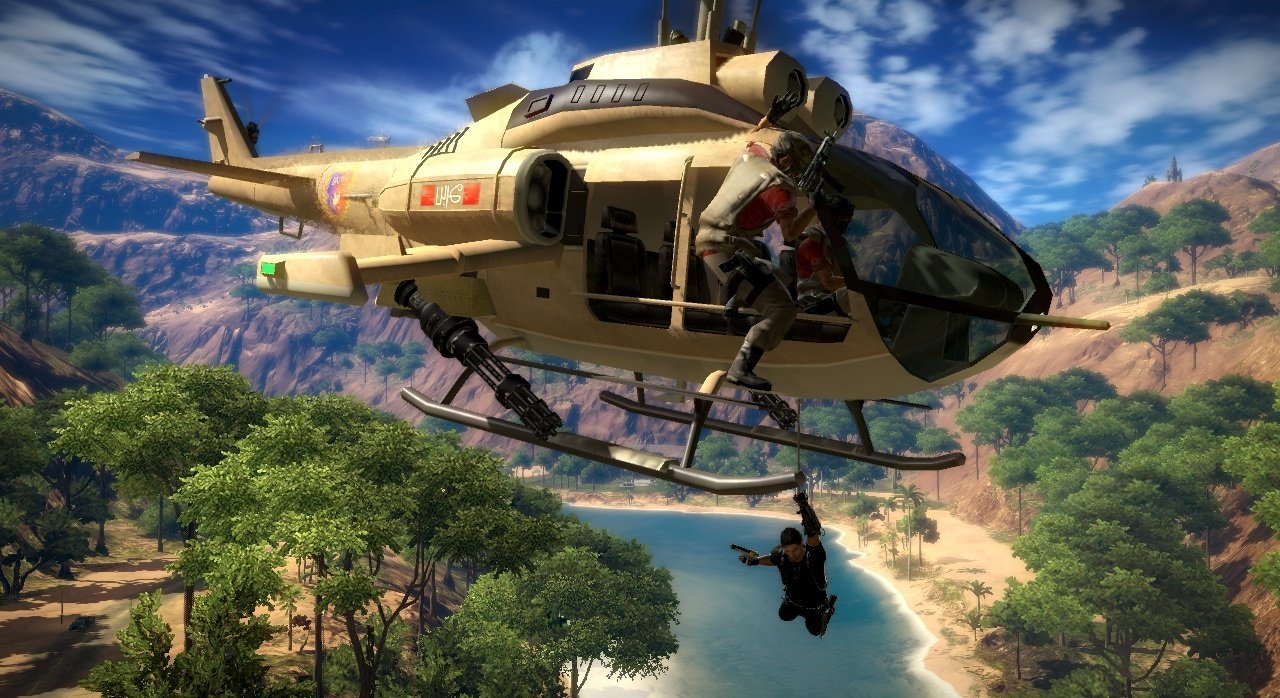 Just Cause 2 - Grapple-Trailer