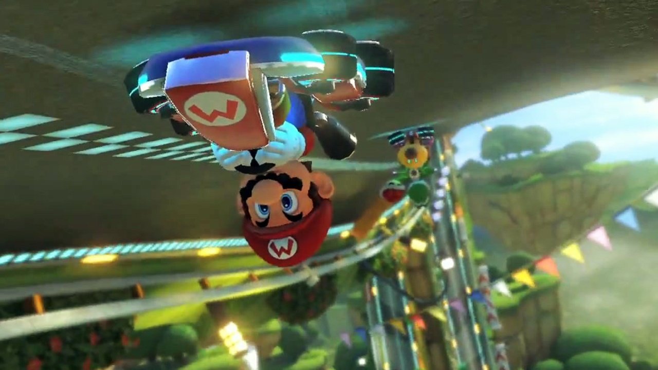 Mario Kart 8 - Ingame-Trailer zu den Kopfüberfahrten