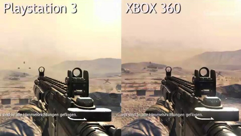 Call of Duty: Modern Warfare 2 - Vergleichsvideo