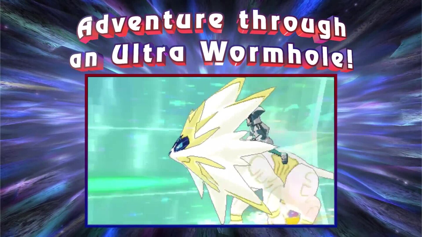 Pokémon Ultra Sonne + Mond - Neuer Trailer enthüllt Weltraum-Setting, Ultrabestien + Protagonisten