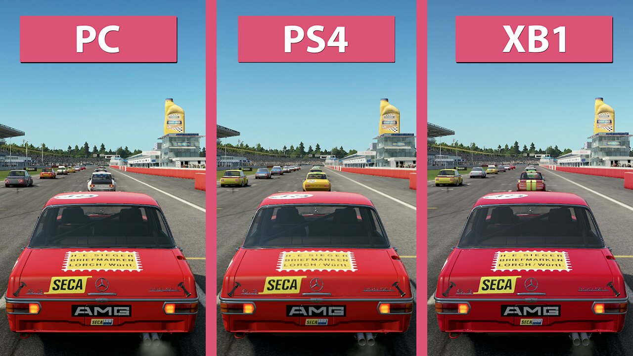 Project CARS 2 - PC gegen PS4 und Xbox One im Grafikvergleich