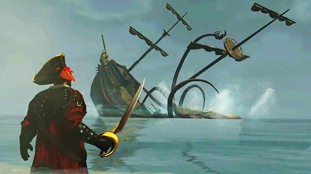 Risen 2: Dark Waters - Gameplay-Trailer zeigt Riesenkraken