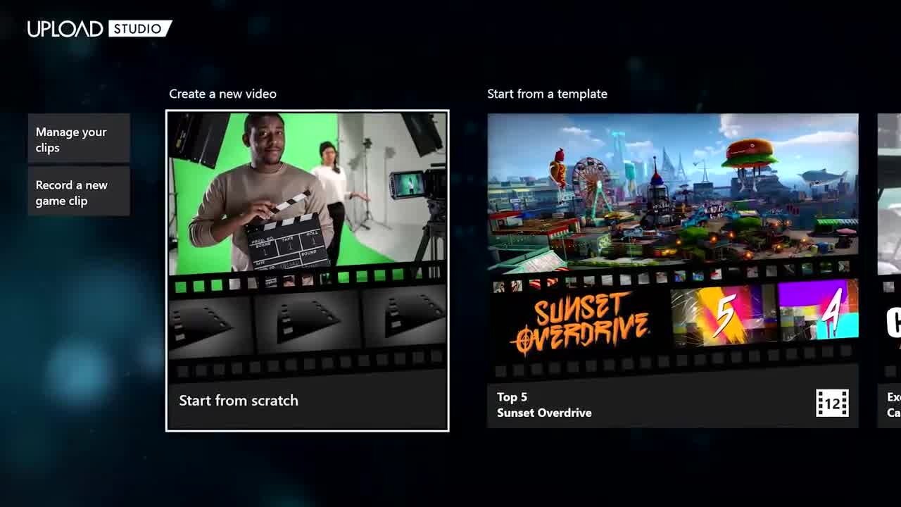 Xbox One - Trailer zum Upload Studio 2.0