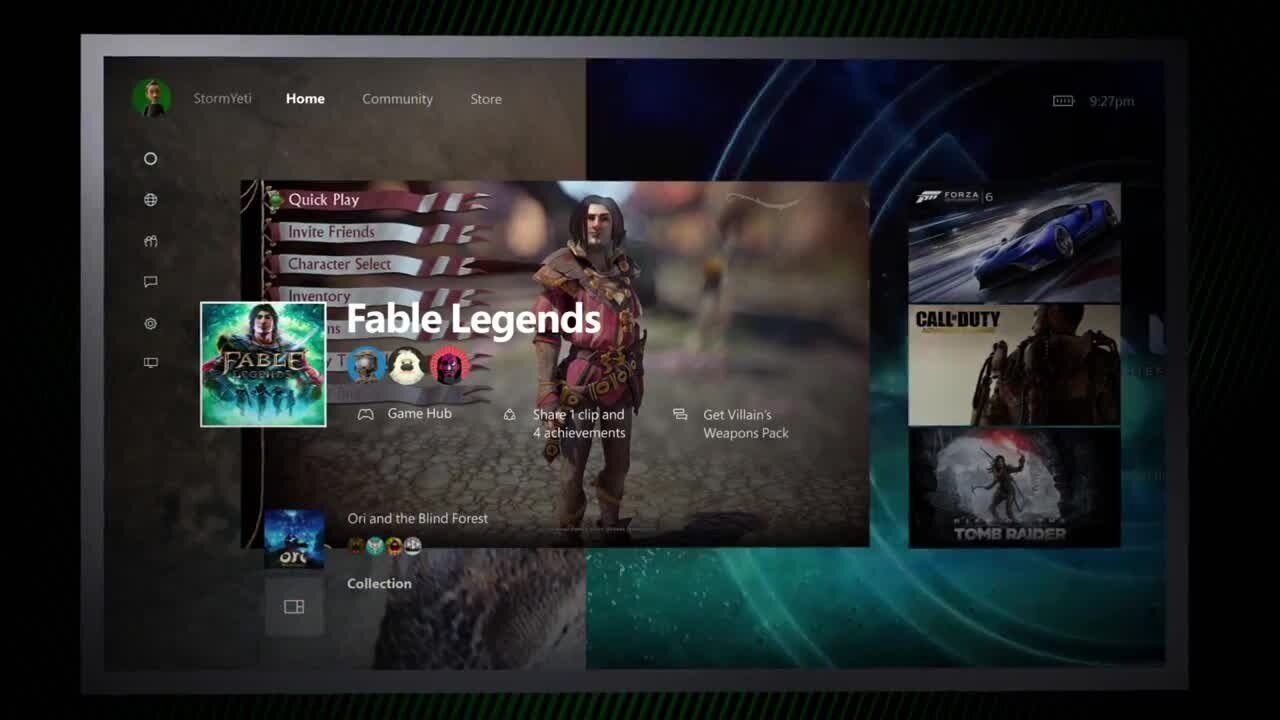 Xbox One - Trailer stellt komplett überarbeitetes Xbox-Interface vor