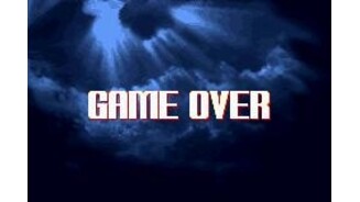 Game over screen