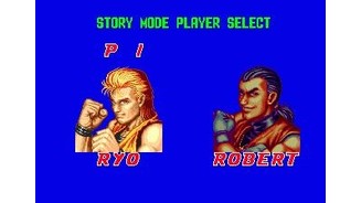 In story mode, you can only choose from either Ryo or Robert.