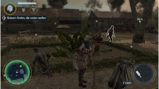 Assassins Creed 3: LiberationAls Sklavin verkleidet kann sich Aveline einfach so unter andere Sklaven mischen um Unterzutauchen.