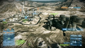 Battlefield 3Operation Firestorm ist die bislang wohl größte Map der Battlefield-Geschichte. Ein Fest für Sniper und Flugzeuge. Kein Fest für Fußgänger.