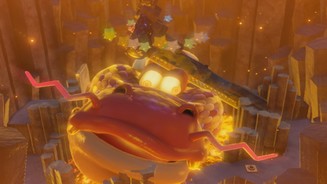 Captain Toad: Treasure TrackerBoing! Witzige Momente wie dieser transportieren den unnachahmlichen Nintendocharme.