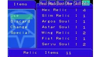 Along with other items, you can get relics and combine them to form new demons