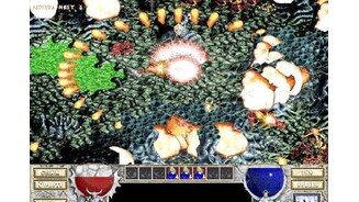 Diablo: HellfireGrafikeffekte Anno 1997 – Hellfire war damals durchaus ein Hingucker.