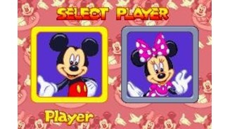 In the main game, you can choose to play as Mickey or Minnie