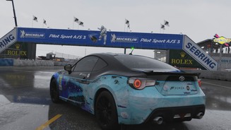 Forza Motorsport 6Screenshot der wunscherschönen Regeneffekte im Spiel