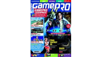 GamePro 022006mit Prey-Titelstory und Tests zu Condemned, FIFA 06 und Quake 4. Außerdem: Previews zu Final Fantasy XII, Lost Planet und Tomb Raider Legend.