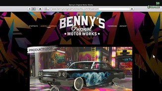 GTA OnlineBennys Homepage gibt einen guten Eindruck von den möglichen Umbauten.