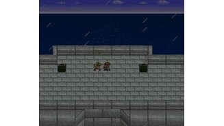The hero and Epipha are left alone... and the weather is bad, too!