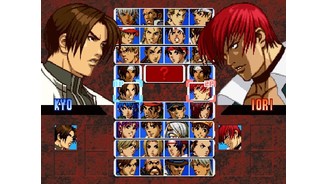 Now, Kyo and Iori are available without cheats. Great!