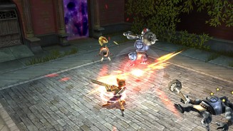 Legend of Kay AnniversaryUnsere einzelnen Waffen werden während des Spiels ebenfalls aufgestuft.
