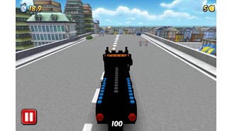 Lego City: My CityManche Missionen sind gänzlich unspektakulär, wie etwa das Lastwagen-Rennen...