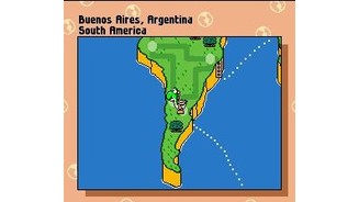 I think I am in Buenos Aires, so Ill try sending Yoshi there.