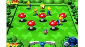 Some Koopas are walking peacefully in a toadstool field, waiting the moment of death... ;-)